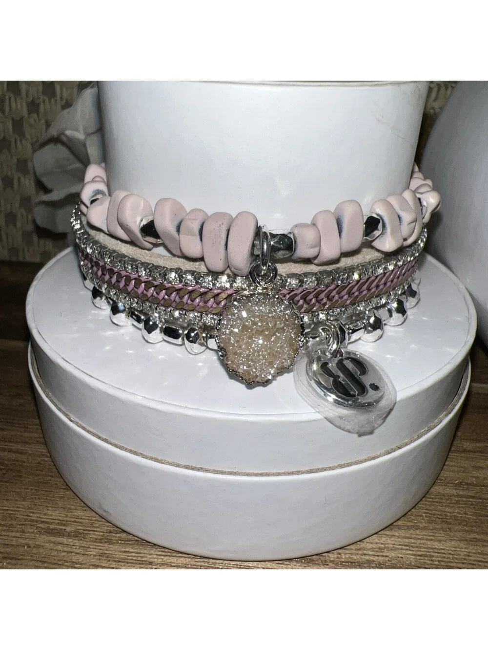 Bomb Party Stacks. You’re The One. 3 Bracelet Set.